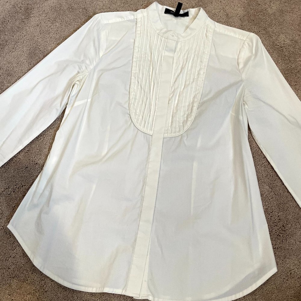 BCBG White Blouse